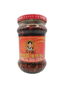Chrupiące chilli w oleju sojowym Lao Gan Ma 210g