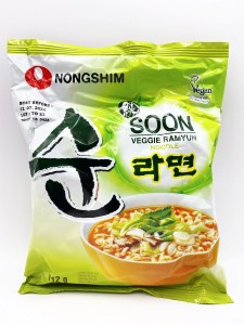 Zupka instant wege ramen Soon Veggie Ramyun łagodna Nongshim 112g