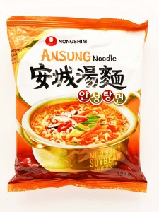 Zupa instant AnSung TangMyun ostra Nongshim 125g