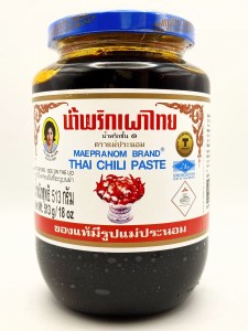 Tajska pasta chilli z krewetkami Nam Prik Pao Mae Pranom 513g