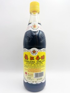 Chiński czarny ocet ryżowy Chinkiang Gold Plum 550ml