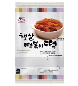 Koreańskie kluski ryżowe tteok-bokki słupki – Matamun 600g