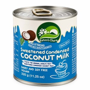 Mleczko Kokosowe Zagęszczone Słodzone Nature's Charm 320g